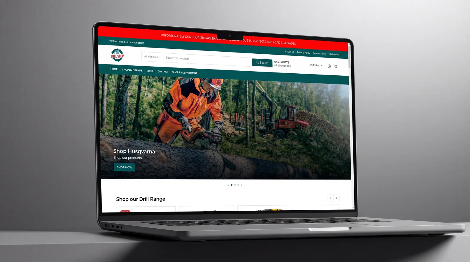 Toolshop.ie — design showcase 2
